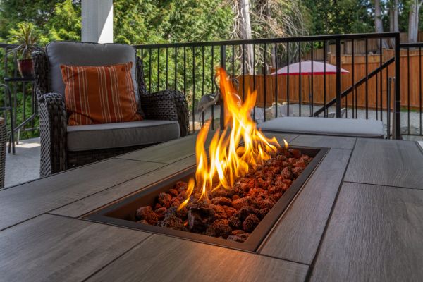 Gas Fire Pit Installation in Statesville