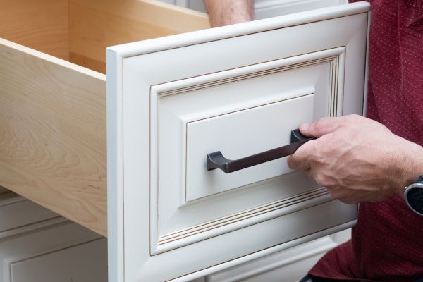 Cabinet Handle Installation in Statesville